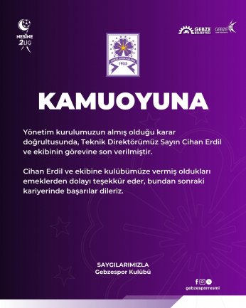 Cihan Erdil ve ekibi gönderildi