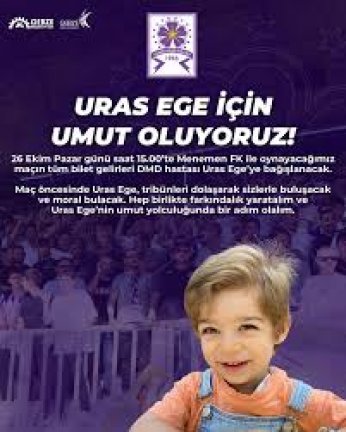 İnsanlık şimdiden kazandı.  Uras Ege de kazansın