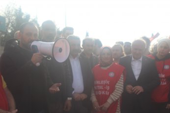 Göstermelik gelmedik. Yalnız bırakmayacağız