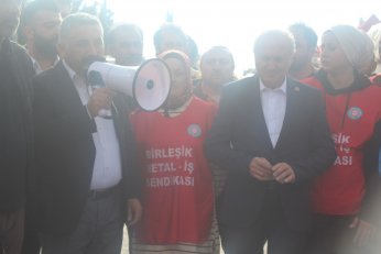 Göstermelik gelmedik. Yalnız bırakmayacağız