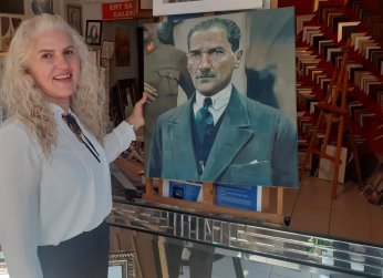 Fırçamdan Kalbime, Kalbimden Atatürk’e