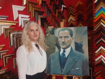 Fırçamdan Kalbime, Kalbimden Atatürk’e