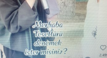 Mehmet Akif’te “tatlı” deneme: Tesettürü dener misiniz?