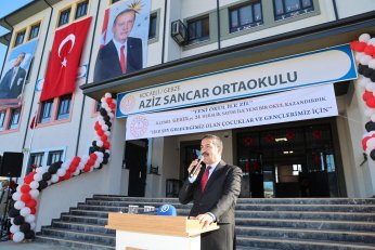 Nice Aziz Sancarlar  bu okulda yetişecek