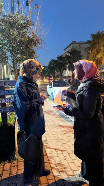 12 ilçede seher vakti eş zamanlı propaganda 