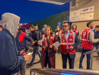 12 ilçede seher vakti eş zamanlı propaganda 