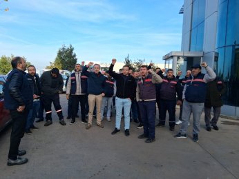 Döksan işçilerinin mücadelelerini selamlıyoruz