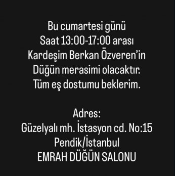 Merve ile Berkan “Yılın düğünü”nde evleniyor