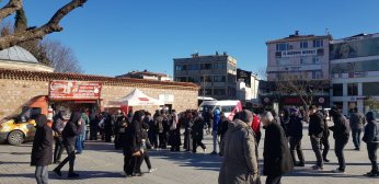 Yalova şehidi polisler dua ve lokmalarla anıldı
