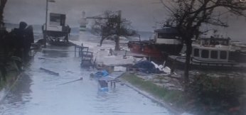 Eskihisar Eskihisar olalı böyle afet görmedi