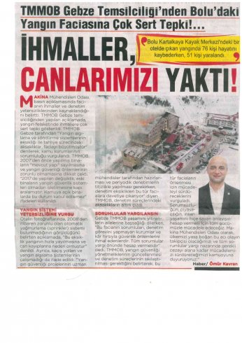 Yapısal önlemler için mücadelemiz sürecek