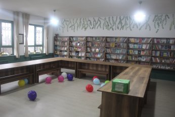 Kütüphane açılışında yeni destek çağrısı