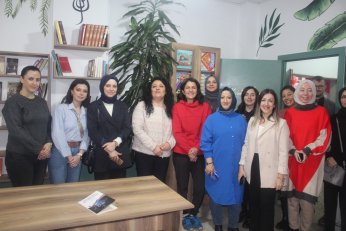 Kütüphane açılışında yeni destek çağrısı