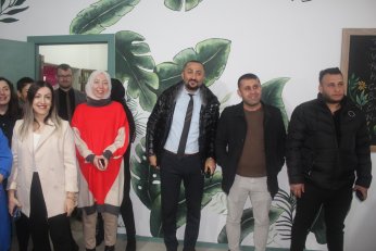 Kütüphane açılışında yeni destek çağrısı