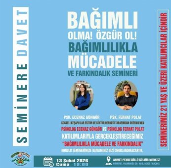 Keşaplılar’dan bağımlılıkla mücadele semineri