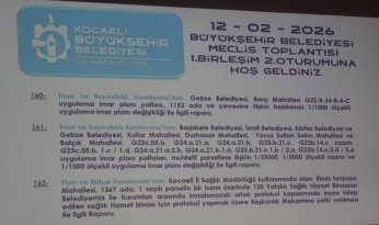 Hassasiyetinizi Büyükşehir zaten gözetecek