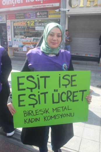 Her kadına iş  Her işyerine kreş