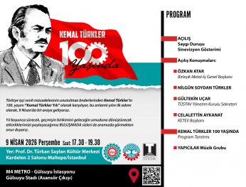 Kemal Türkler doğumunun  100'üncü yılında anılıyor