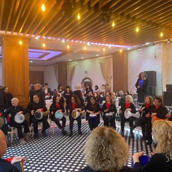 Eğitimciler düğünde “yoklama” aldı