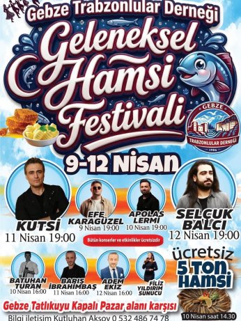 Hamsi Festivalinde final Selçuk Balcı ile