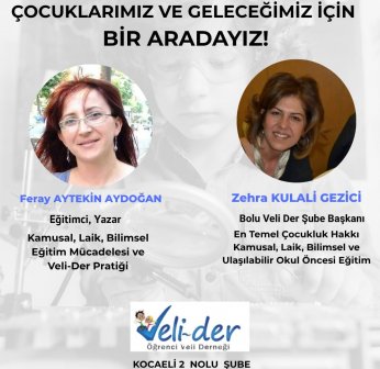 Veli-Der’den laik, bilimsel, ulaşılabilir eğitim söyleşisi