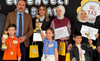 48 okuldan “zeka küpleri” üç taş'ta yarıştı