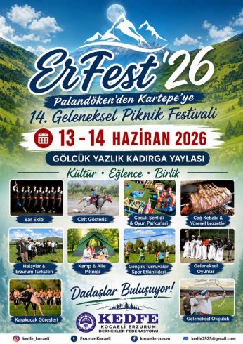 KEDFE’nin festivalinde yok yok 
