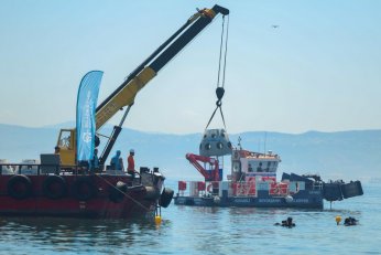 Bu yıl ilk kez Mersin Balığı da bırakıldı