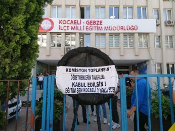 Öğretmenlerin haklı mücadelesi  polis şiddetiyle engellenemez! 
