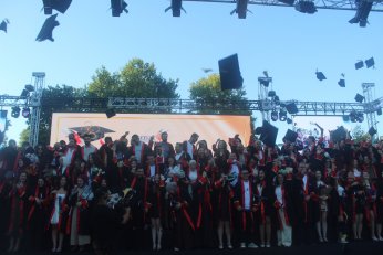 GTÜ’de her yer tören alanı