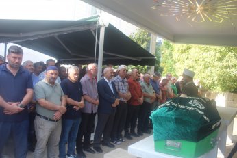 Fazlı Özen son yolculuğuna İlyasbey’den uğurlandı