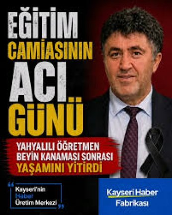 Yusuf Karabacak öğretmen hayatını kaybetti