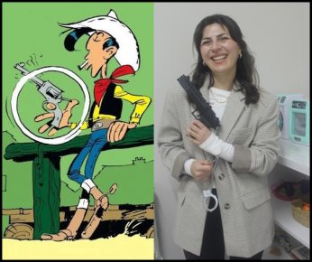 Kabahat su tabancasında  değil: Bırakın, çiçek sulasın
