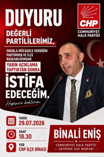 Eniş resmen bırakacak. Baran Aydın renk verdi