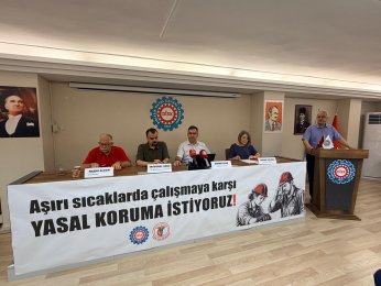 Sıcakta çalışmaya karşı yasal  düzenleme zorunluluktur 