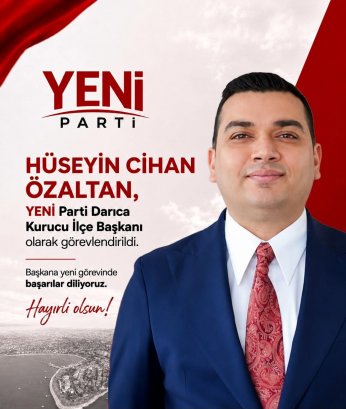 İl’e Erdem Arcan, Darıca’ya Hüseyin Özaltan atandı 