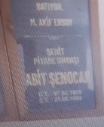 Şehit Gedik’in adı Şenkaya'da yaşayacak