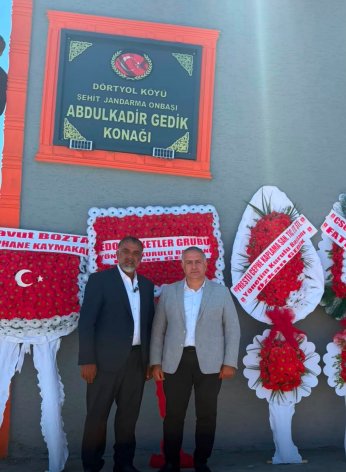 Şehit Gedik’in adı Şenkaya'da yaşayacak
