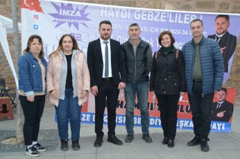 İlk günden 100’lerce imza topladı