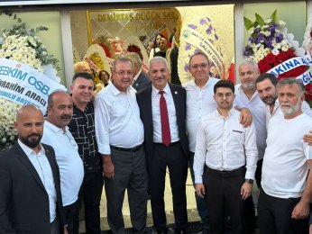  Çiler muhalifleri  Aslantaş’ın açılışında