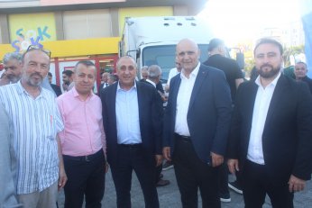  Çiler muhalifleri  Aslantaş’ın açılışında