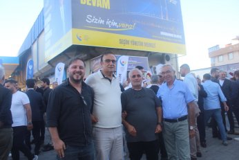  Çiler muhalifleri  Aslantaş’ın açılışında