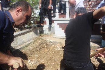 Halka son eğitimini definle verdi 