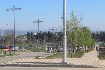 Şehit Aileleri'ne Millet  Bahçesinde yer bulundu 