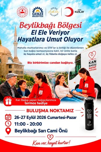 YRP kan bağışına kan bağışlayarak davet etti