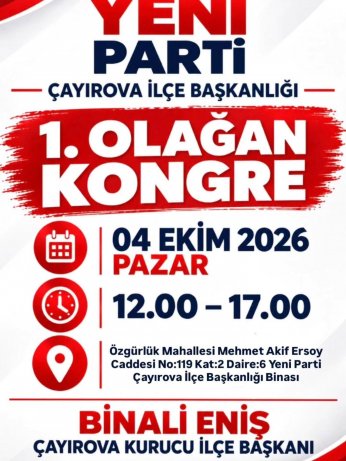 Gebze Bölgesi’nde eşzamanlı kongreler