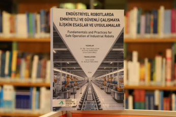 Endüstriyel robotlarda  güvenli çalışma yayında 