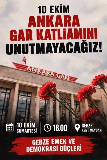 103 Barış Güvercini, Gebze’de anılıyor