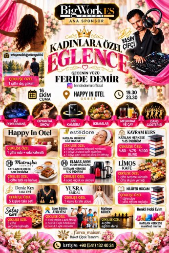 Estedore Darıca eğlendirip ödüllendirecek
