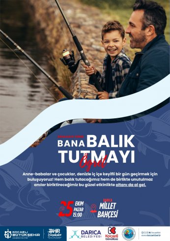 Baba oğul, dede torun, ana kız balıktayız